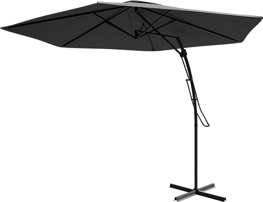 Brambleton Parasoll 3m - Grå