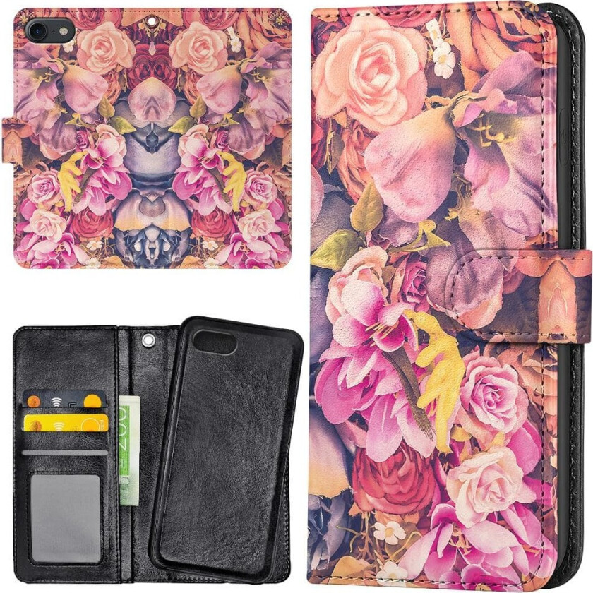 iPhone 6/6s Plus - Lommebok Deksel Roser