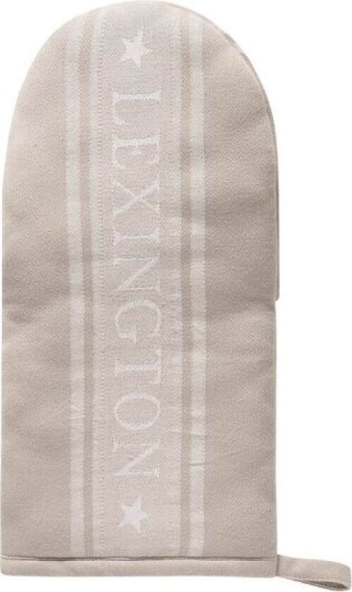 Icons grytevott stjerne 32x16 cm beige/hvit