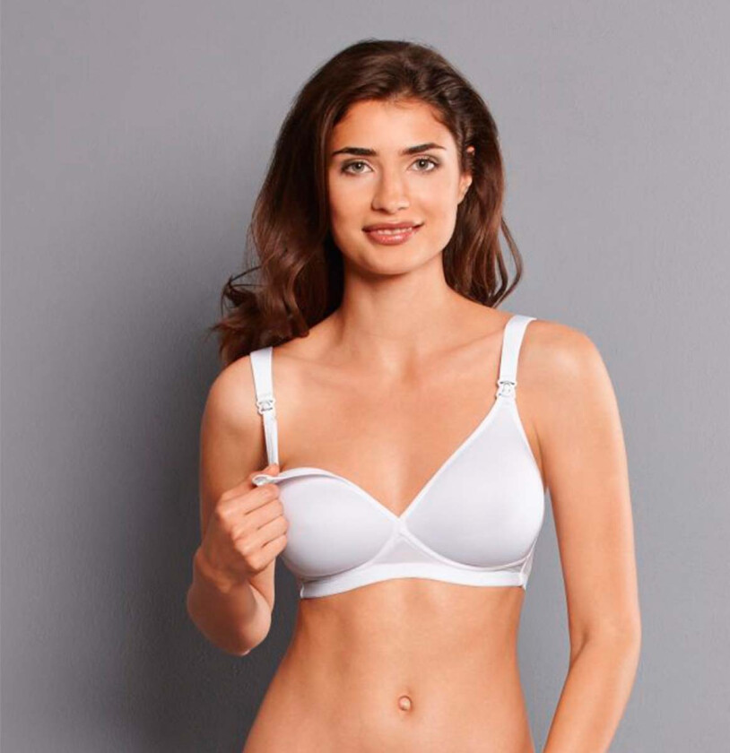 Maternity Miss amme BH, hvit, Størrelse: 70G, Kvinner