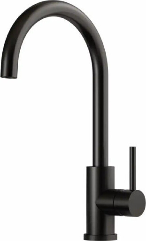 Kubus 140 RS Rund kjøkkenbatteri, PVD Matt Sort