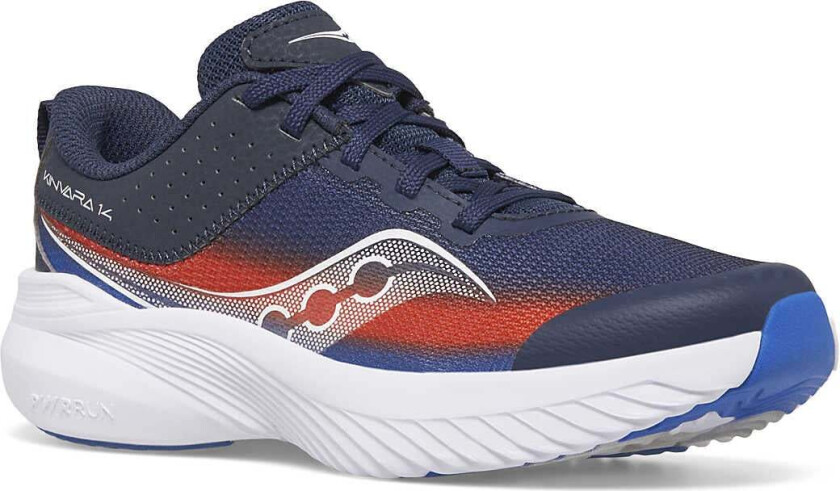 Kinvara 14 Treningssko, Navy/Red, 37 - Lave sneakers - Resirkulert plast,Gummi