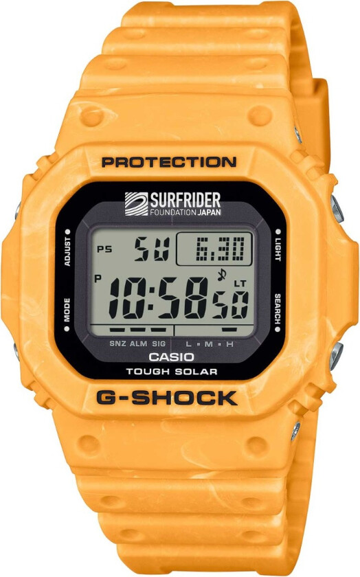 G-Shock Surfrider G-5600SFJ-9ER - Digital - Gul - Dameklokker - Resin - Mineral