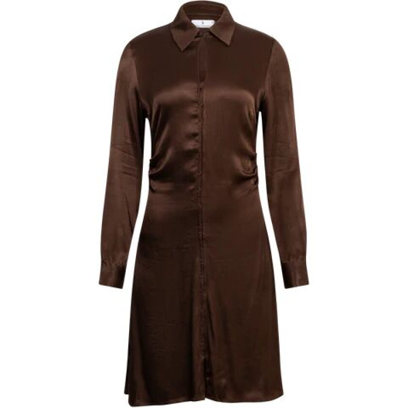 Phebe Dress - Brown XS