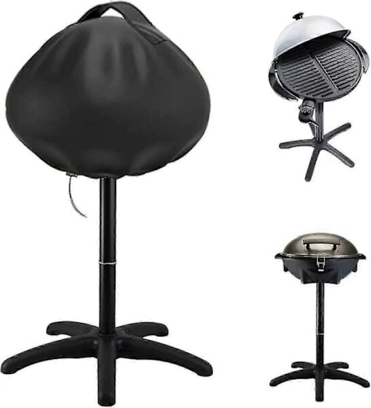 Vanntett 50 x 45 cm Rund Kulegrilltrekk