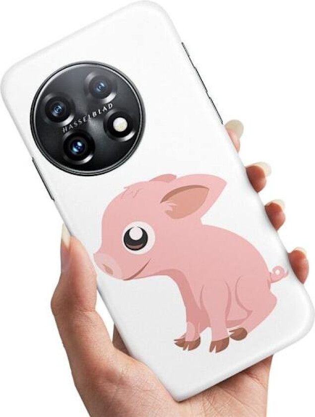 OnePlus 11 5G - Deksel/Mobildeksel Minigris