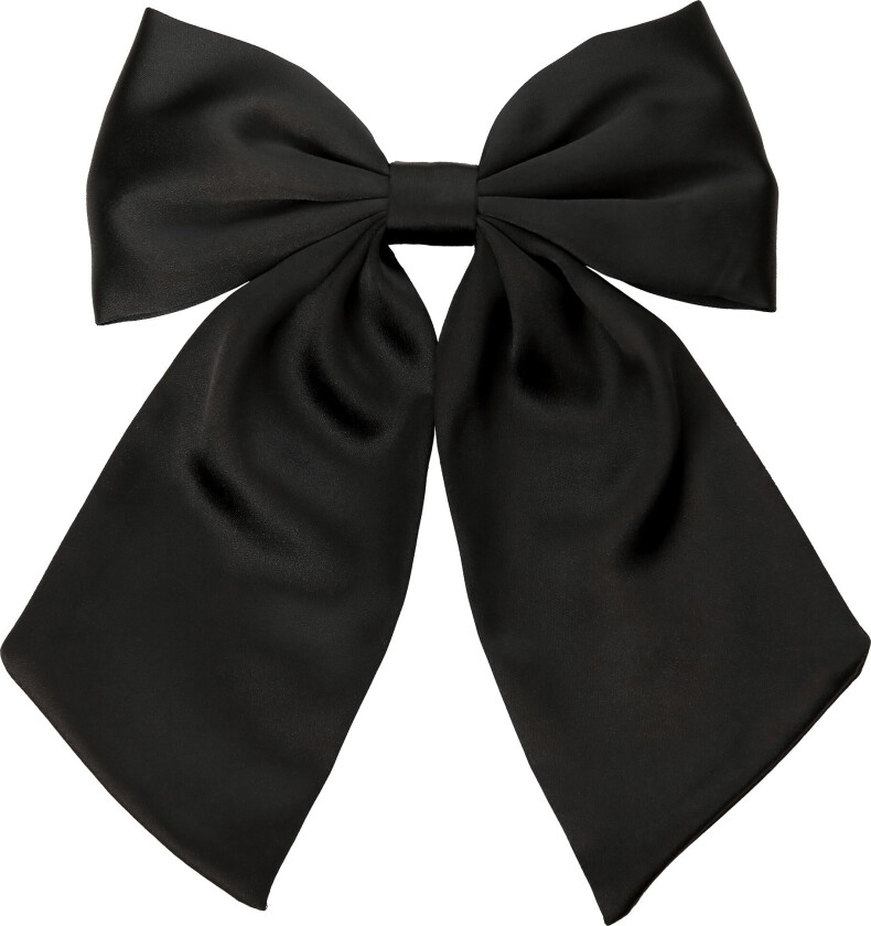 Bow Barette Black