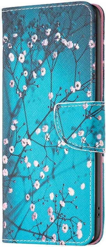 Samsung Galaxy Xcover 7 Flip Deksel med 2 Kortholdere - Blomstertre