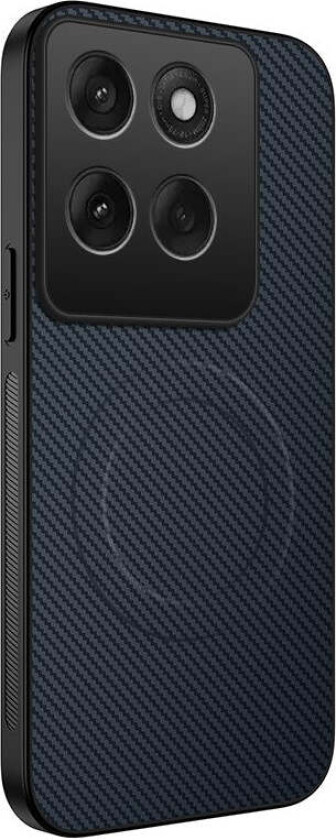 Motorola Edge 60 / Edge 60 Fusion Hybrid Deksel med Mønster - MagSafe Kompatibel - Blå