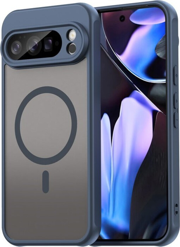 Google Pixel 10 Pro XL Hybrid Plast Deksel - MagSafe Kompatibel - Blå