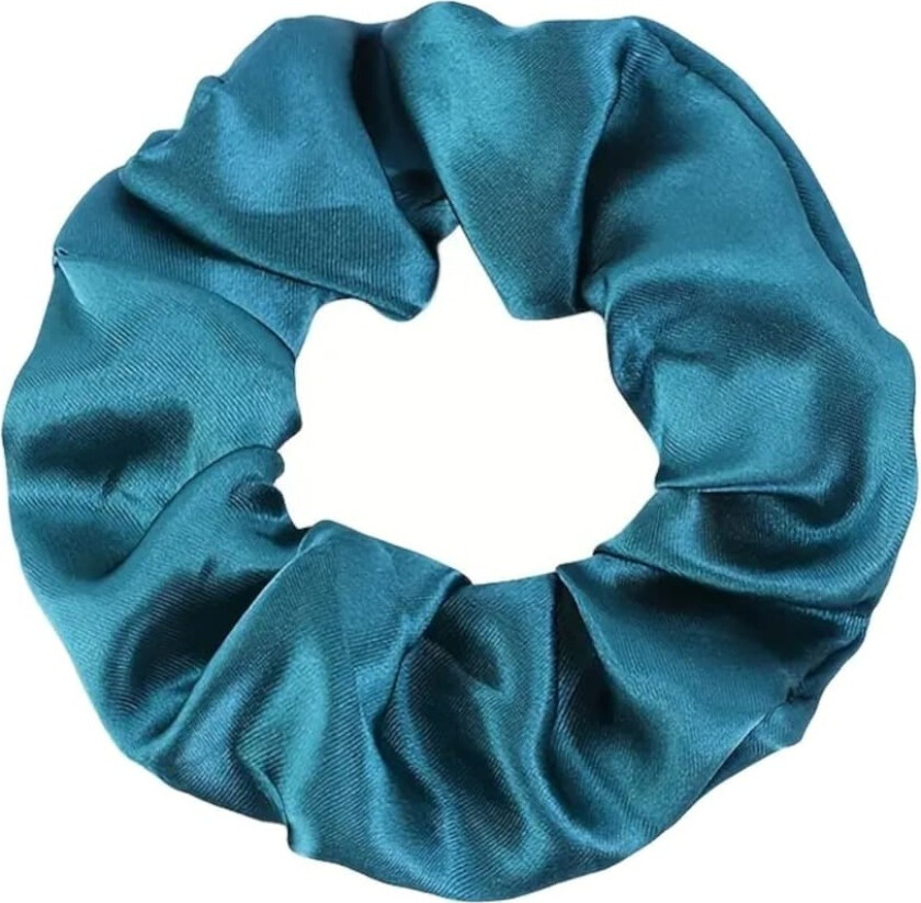 Hårbånd - Scrunchie - Sateng - 9 cm - Flere fargevalg