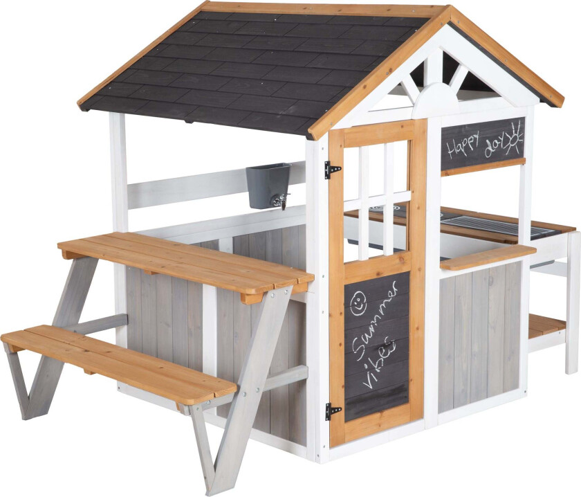 Lekestue Utendørs - Utekjøkken - Tre,Plast