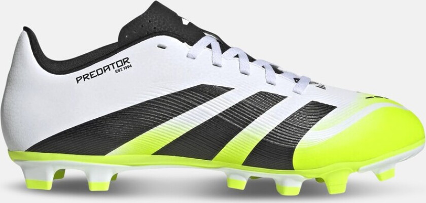 Predator Club Fg/Mg, Ftwwht/Cblack/Luclem, 39 1/3 (Uk 6), Fotballsko