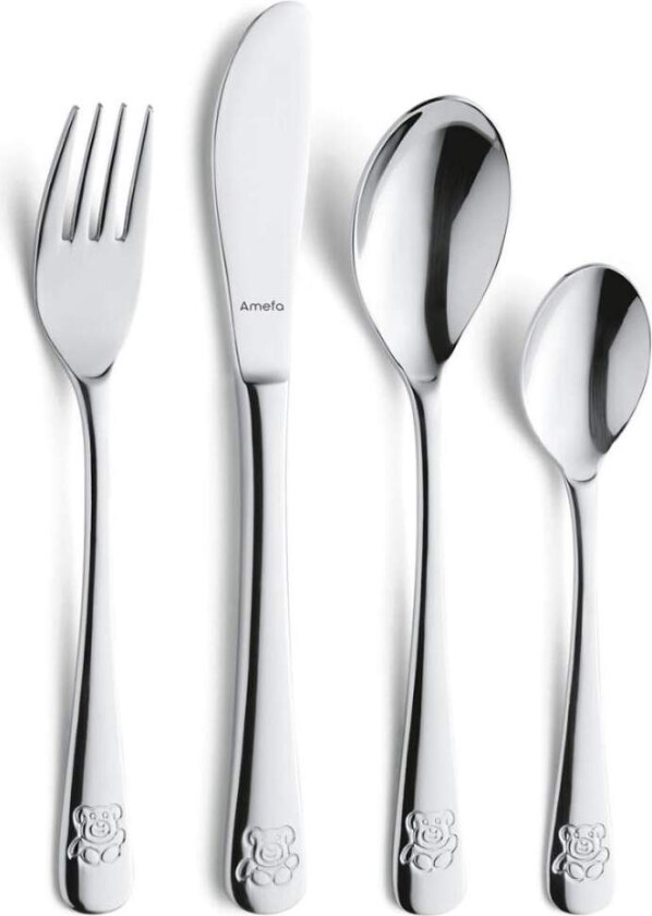 Bilde av Barnebestikk Teddy 4-p