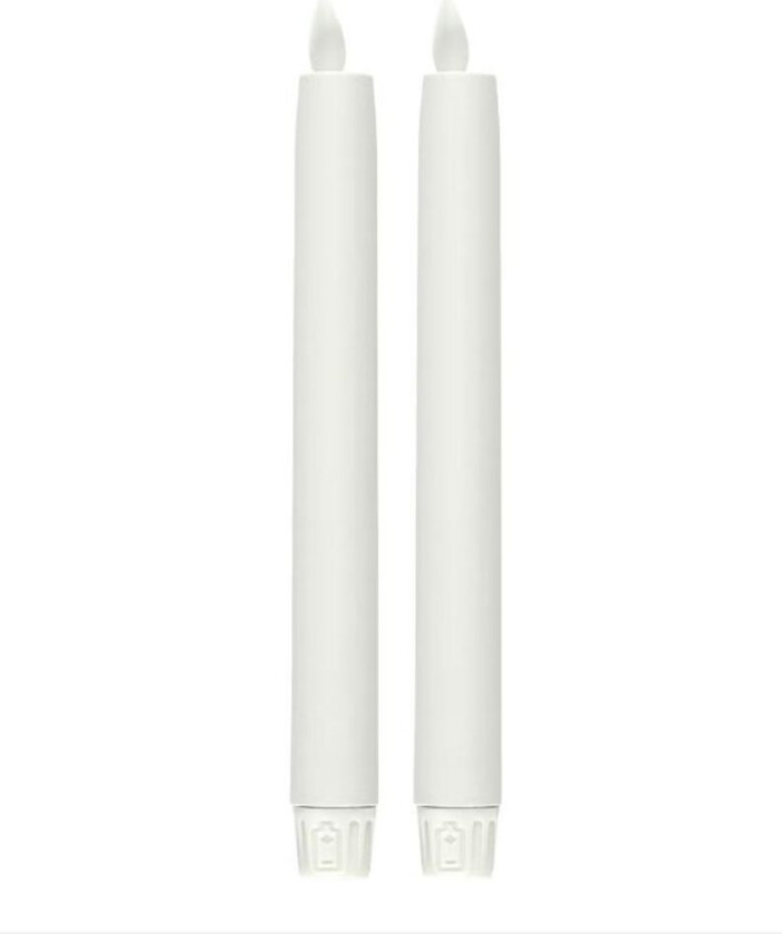 Bilde av Northlight LED-lampe Elfenben 25 cm 2-pakning