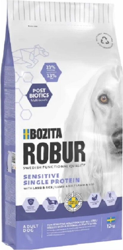 Robur sensitiv singel protein lam - 12KG