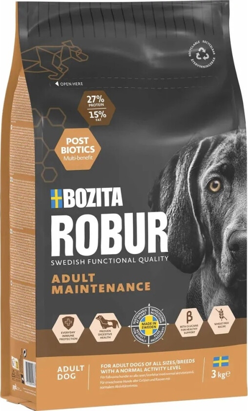 Bozita Robur Adult Maintenance - 3kg