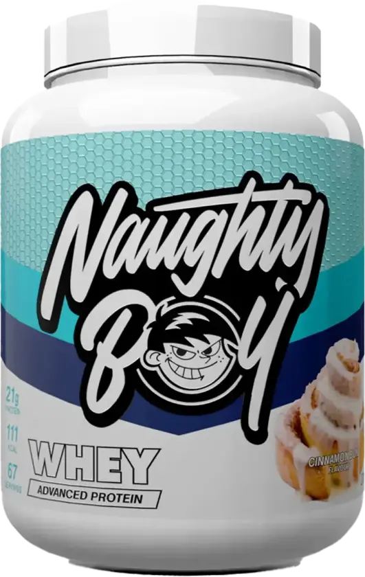 Naughty Boy Advanced Whey Protein - 2010g - Cinnamon Bun