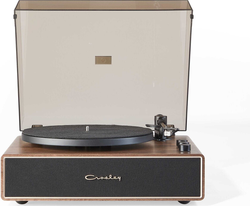 Stave Record Player Valnøtt