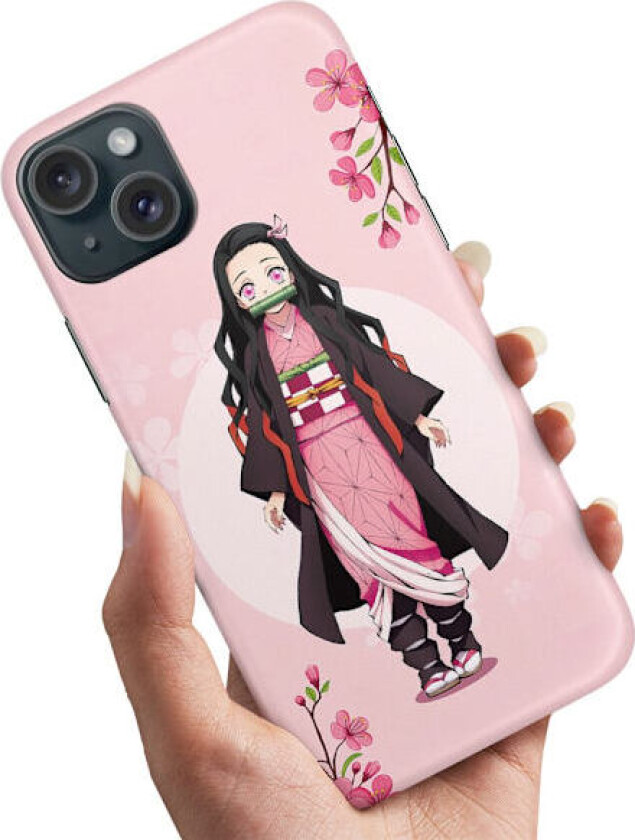 iPhone 15 - Deksel/Mobildeksel Anime