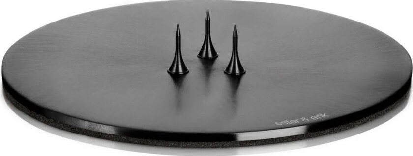 ester & erik lysfat Ø9 cm matt Svart