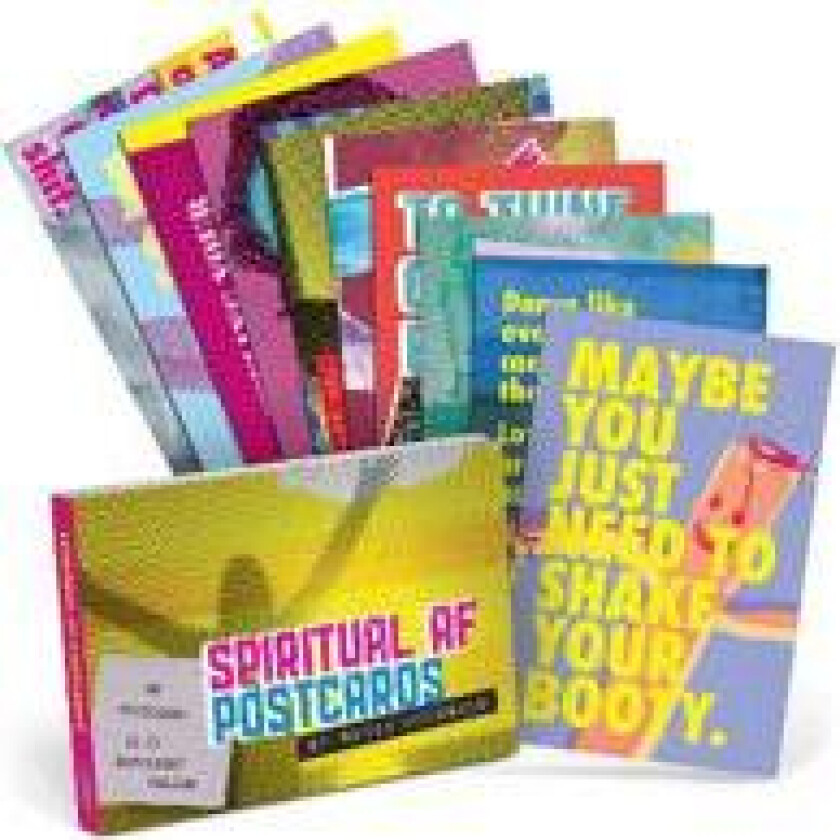 Spiritual AF Postcard Book