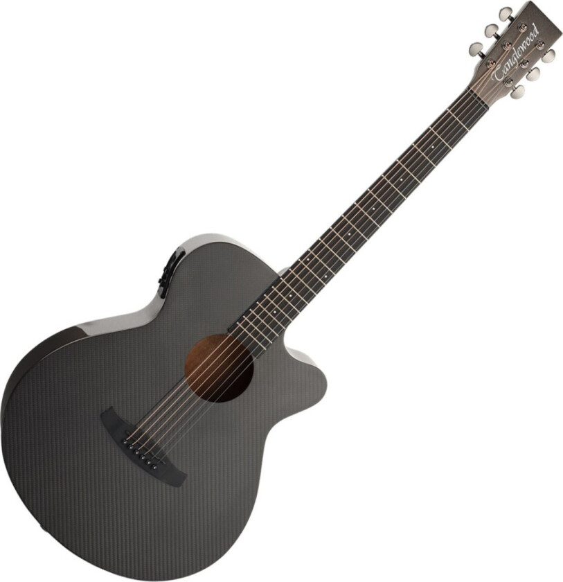 TW4CECBN Winterleaf Super Folk Electro Acoustic Carbon Fibre