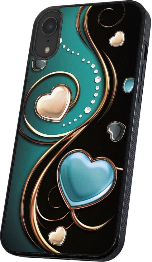 iPhone X/XS - Deksel/Mobildeksel Hjerter