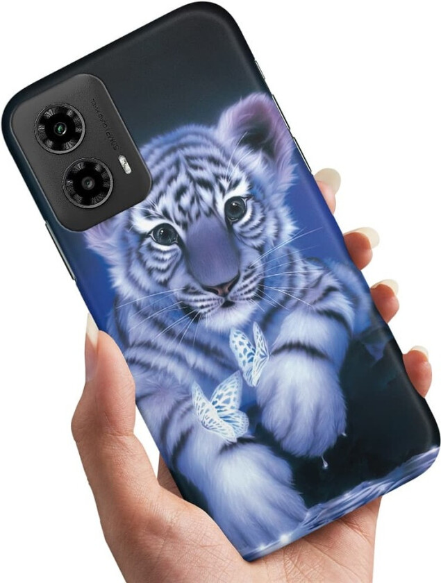 Motorola Moto G35 5G - Deksel/Mobildeksel Tigerunge
