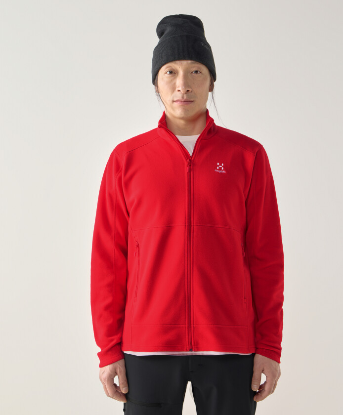 Buteo Mid Jacket Men Bright Red