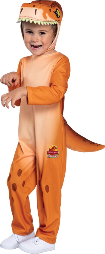 Jurassic World T-Rex Barn Karnevalskostyme - XX-Small