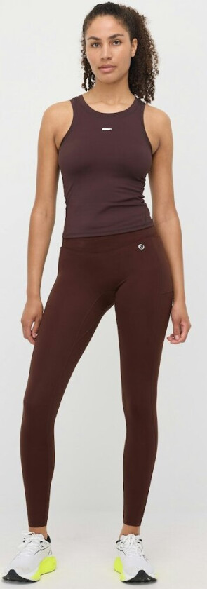 Jadie Complete Pocket Tights - Brown – XS - EYDA
