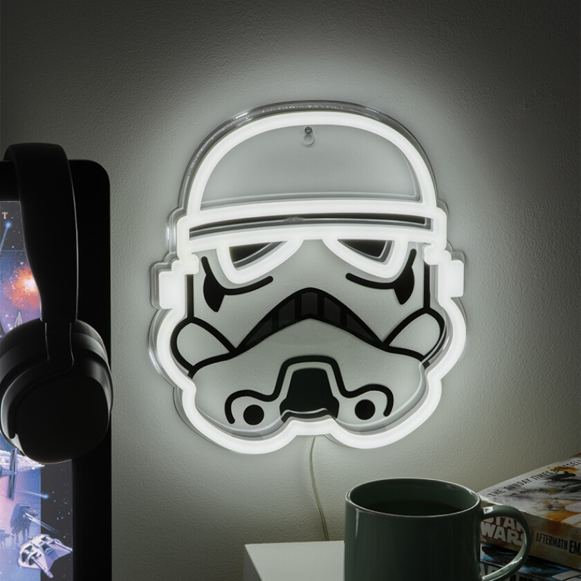 Stormtrooper Wall Mountable LED Neon Light - Lampe
