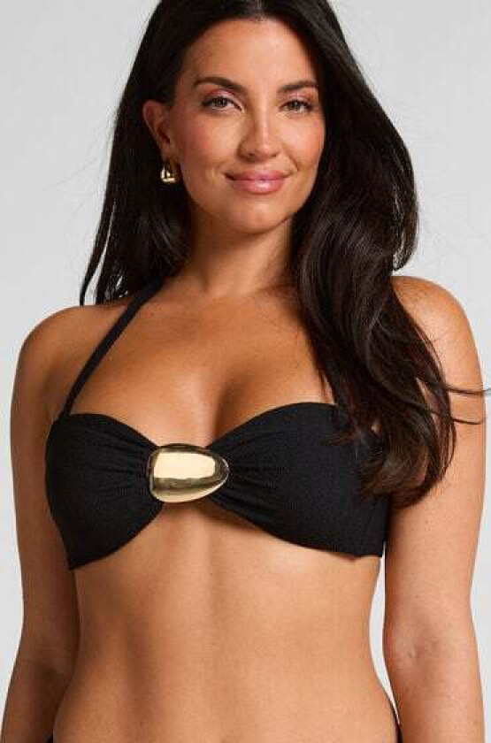 Cabo Bandeau Bikinitopp Svart