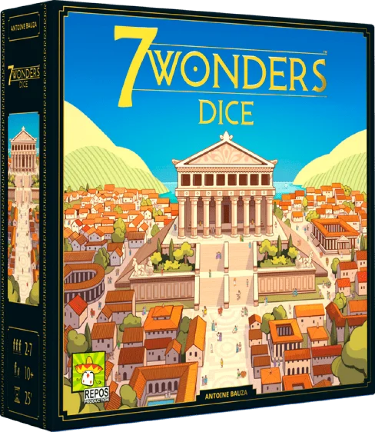 7 Wonders Dice (Norsk Utgave)