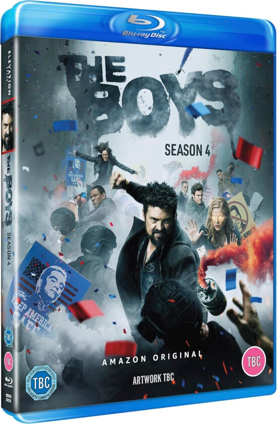 The Boys Sesong 4 Bluray