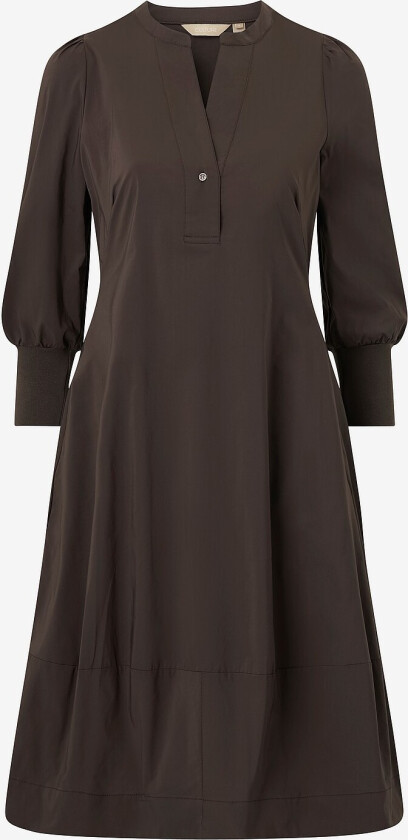 Kjole cuAntoinett 3/4 Sleeve Dress - Brun