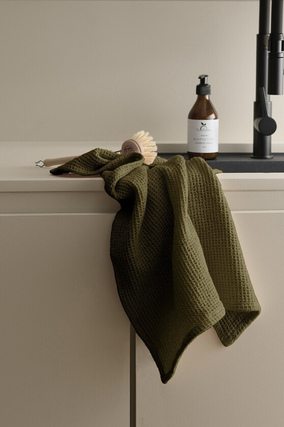 Kjøkkenhåndkle Mona - Grønn