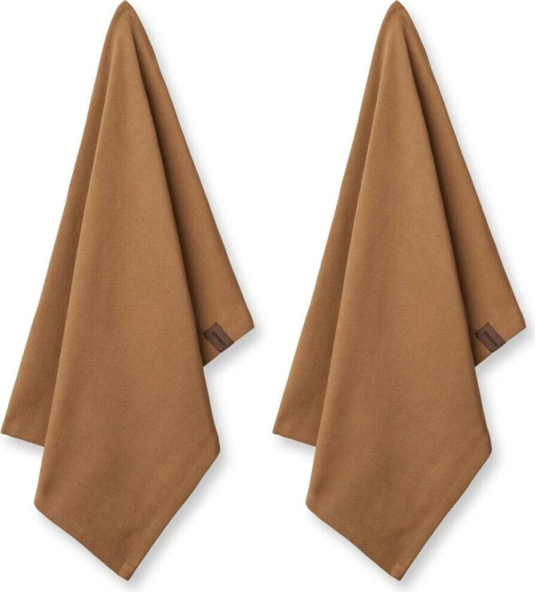 økologisk kjøkkenhåndkle 45 x 70 cm 2-pakning Tabacco