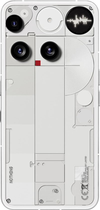 Phone (3) smarttelefon 12/512 (hvit)