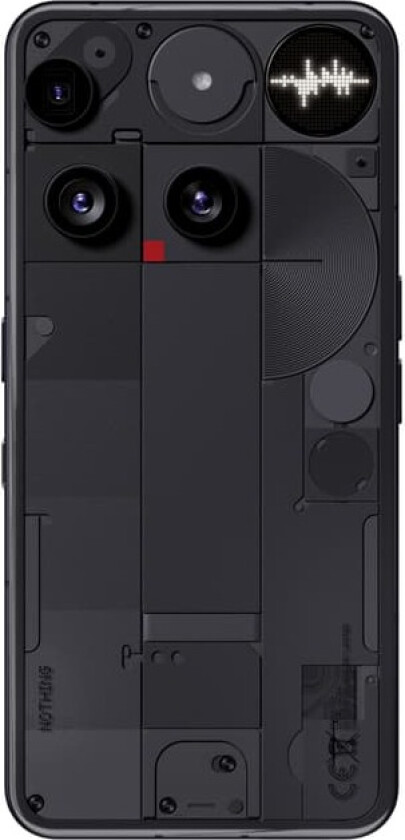 Phone (3) smarttelefon 12/512 (sort)