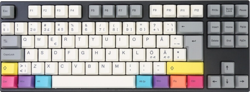 VARMILO VEM88 CMYK V2 TKL MEKANISK TASTATUR - EC SAKURA
