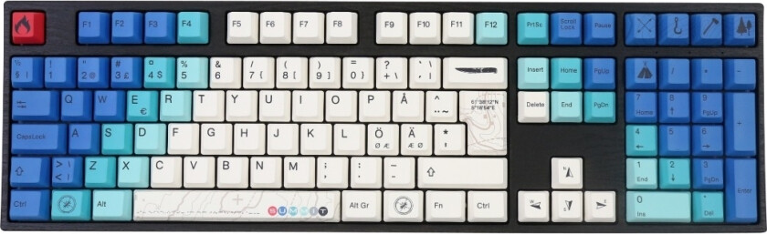 VARMILO VEM109 SUMMIT R2 V2 FS MEKANISK TASTATUR - EC SAKURA