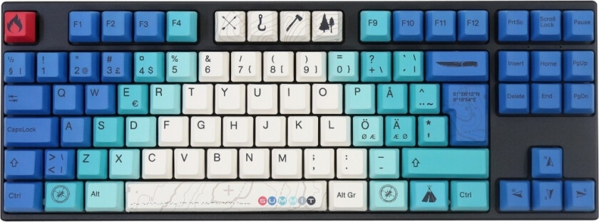 VARMILO VEM88 SUMMIT R2 V2 TKL MEKANISK TASTATUR - EC IVY