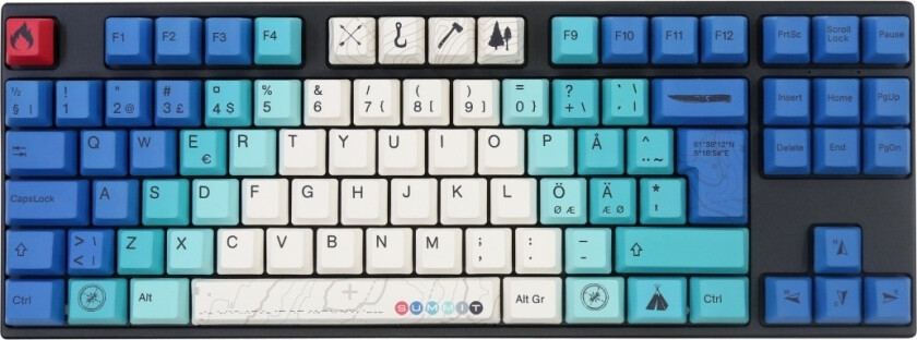 VARMILO VEM88 SUMMIT R2 V2 TKL MEKANISK TASTATUR - EC SAKURA