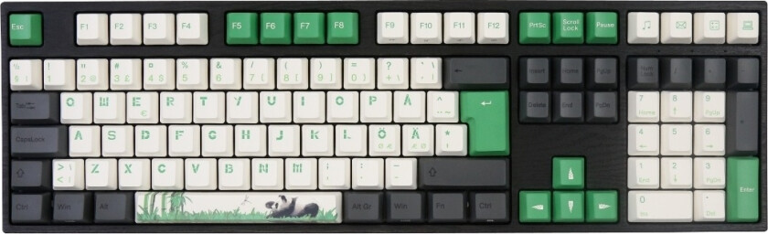 VARMILO VEM109 PANDA R2 V2 FS MEKANISK TASTATUR - EC IVY