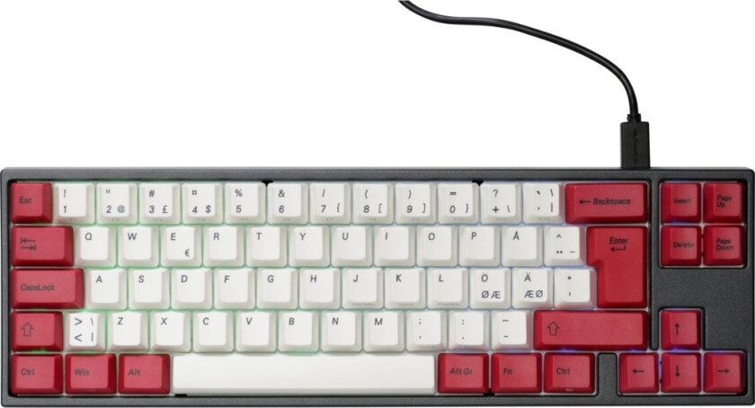VARMILO VA69 SPECIAL EDITION MEKANISK TASTATUR - SVART BAKPLATE CHERRY MX BROWN