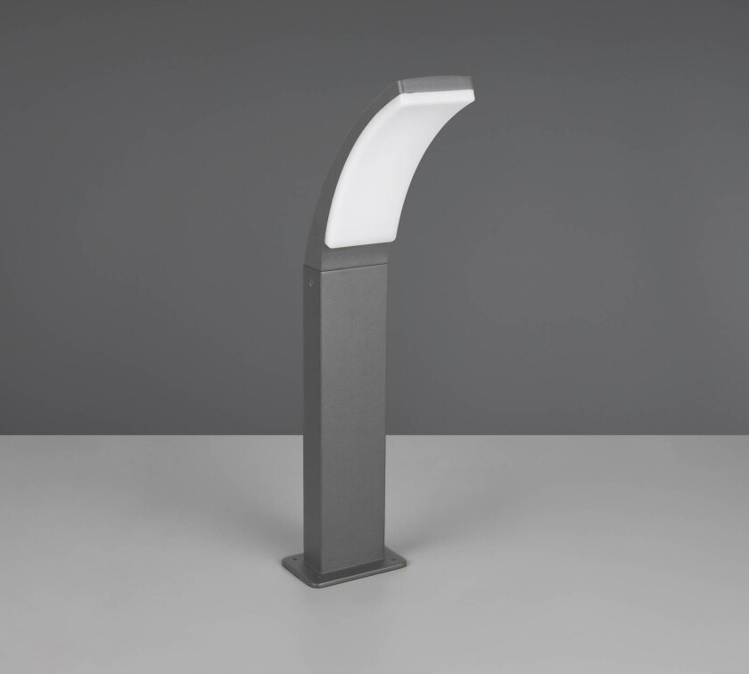 LED-gatelampe Beja, antrasitt, aluminium, høyde 60 cm