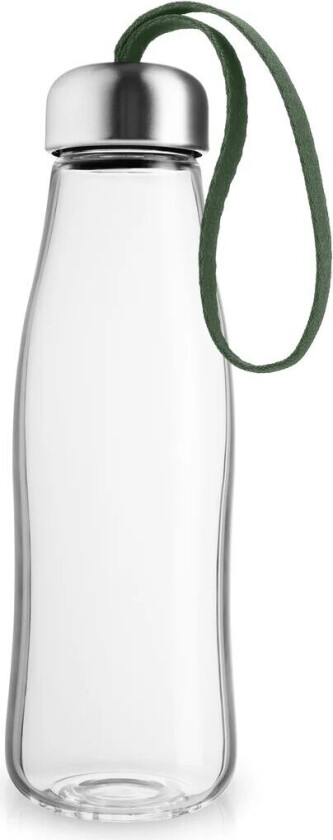 drikkeflaske i glass 0,5 L Cactus green