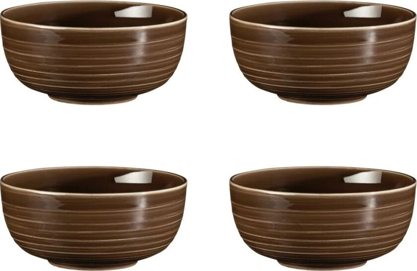 Terra skål Ø 15 cm 4-pakning Earth Brown
